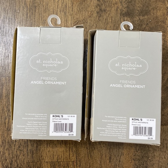 NWT Friends Angel Christmas Ornaments - Picture 2 of 5